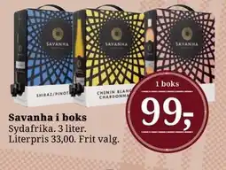Dagli'Brugsen Savanha i boks tilbud