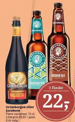 Dagli'Brugsen Grimbergen eller Jacobsen tilbud