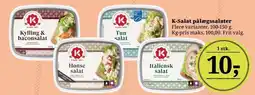 Dagli'Brugsen K-Salat pålægssalater tilbud
