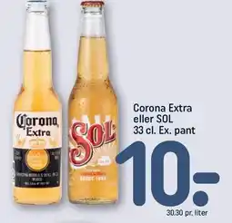 REMA 1000 Corona Extra eller SOL tilbud