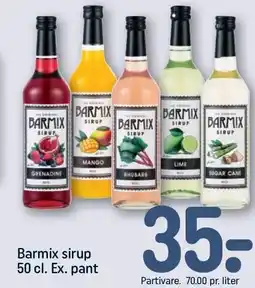 REMA 1000 Barmix sirup tilbud