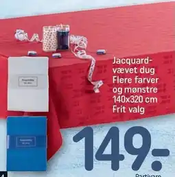 REMA 1000 Jacquard-vævet dug tilbud
