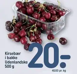 REMA 1000 Kirsebær i bakke tilbud