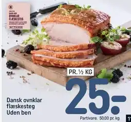 REMA 1000 Dansk ovnklar flæskesteg tilbud