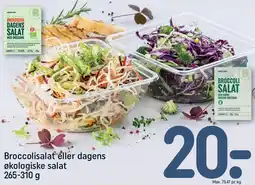REMA 1000 Broccolisalat eller dagens økologiske salat tilbud