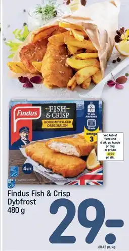 REMA 1000 Findus Fish & Crisp tilbud