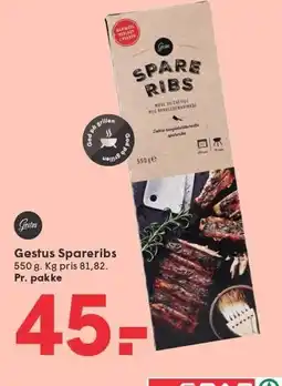 SPAR Gestus Spareribs tilbud