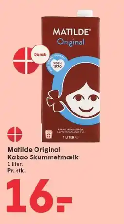 SPAR Matilde Original Kakao Skummetmælk tilbud