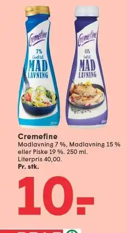SPAR Cremefine tilbud