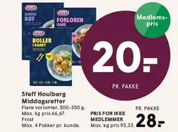 SPAR Steff Houlberg Middagsretter tilbud