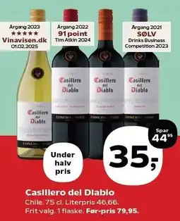 SuperBrugsen Casillero del Diablo tilbud