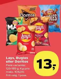 SuperBrugsen Lays, Bugles eller tilbud
