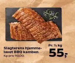 SuperBrugsen Slagterens hjemmelavet BBQ kamben tilbud