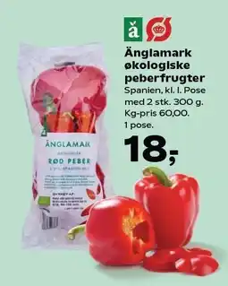 SuperBrugsen Änglamark økologiske peberfrugter tilbud