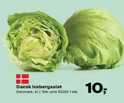 SuperBrugsen Dansk icebergsalat tilbud