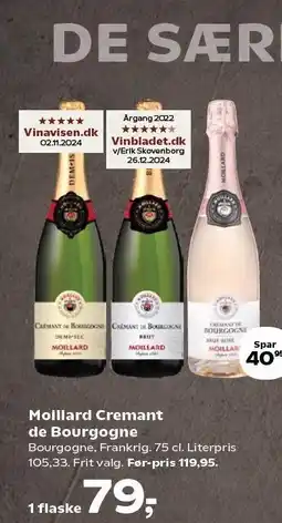 SuperBrugsen Moillard Cremant de Bourgogne tilbud