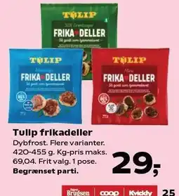 SuperBrugsen Tulip frikadeller tilbud