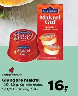 SuperBrugsen Glyngøre makrel tilbud