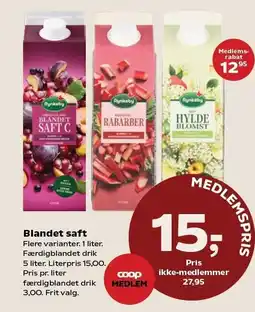 Blandet saft