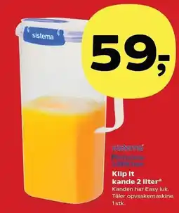 SuperBrugsen Klip It kande 2 liter tilbud
