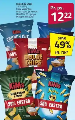 Fleggaard Kims XXL Chips tilbud