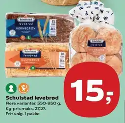 SuperBrugsen Schulstad levebrød tilbud