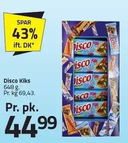 Fleggaard Disco Kiks tilbud