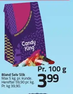 Fleggaard Bland Selv Slik tilbud
