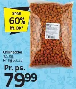 Fleggaard Chilinødder tilbud