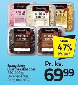 Fleggaard Spangsberg Overtræksknapper tilbud