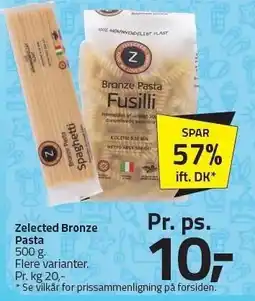 Fleggaard Zelected Bronze Pasta tilbud