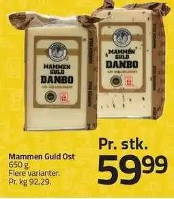 Fleggaard Mammen Guld Ost tilbud