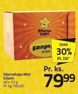 Fleggaard Stjernehaps Mini Salami tilbud