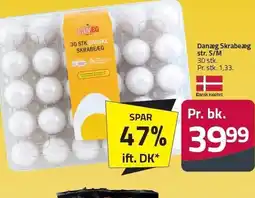 Fleggaard Danæg Skrabeæg str. S/M tilbud