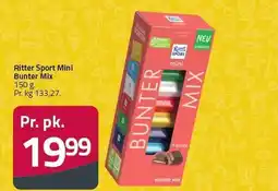 Fleggaard Ritter Sport Mini Bunter Mix tilbud