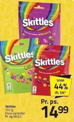 Fleggaard Skittles tilbud