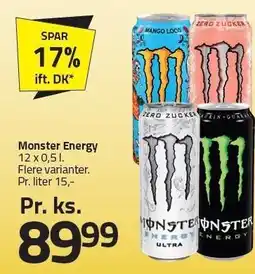 Fleggaard Monster Energy tilbud