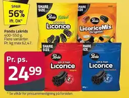 Fleggaard Panda Lakrids tilbud