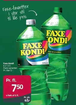 Fleggaard Faxe Kondi tilbud