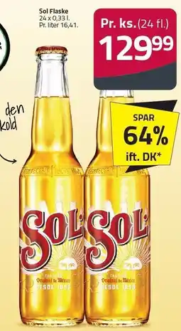Fleggaard Sol Flaske tilbud