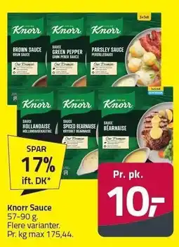 Fleggaard Knorr Sauce tilbud