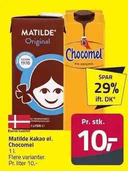 Fleggaard Matilde Kakao el. Chocomel tilbud
