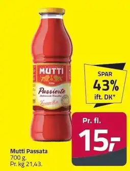Fleggaard Mutti Passata tilbud