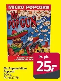 Fleggaard Mr. Popgun Micro Popcorn tilbud