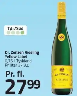 Fleggaard Dr. Zenzen Riesling Yellow Label tilbud