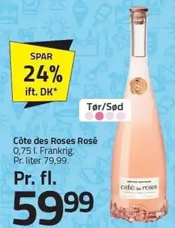 Fleggaard Côte des Roses Rosé tilbud