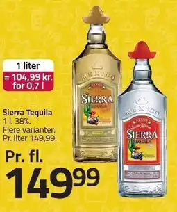 Fleggaard Sierra Tequila tilbud