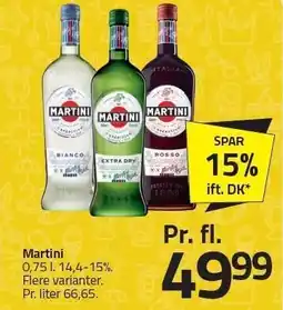 Fleggaard Martini tilbud