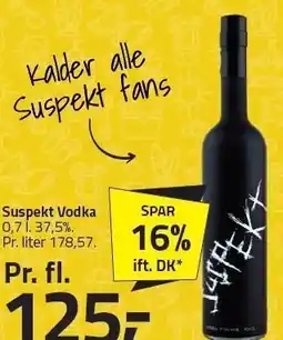 Fleggaard Suspekt Vodka tilbud