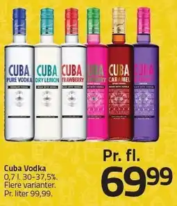 Fleggaard Cuba Vodka tilbud